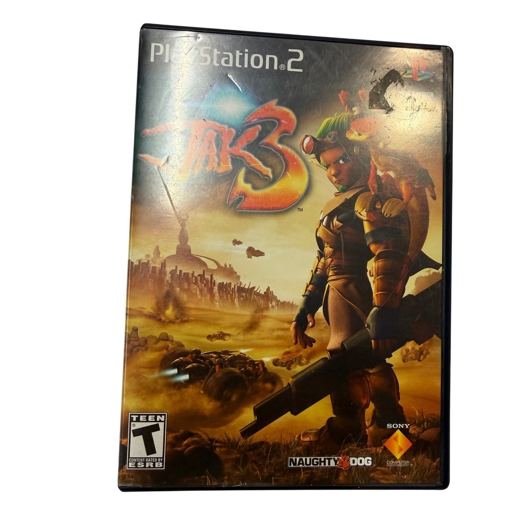 Jak 3 Sony PlayStation 2 PS2 Naughty Dog Action Adventure Game